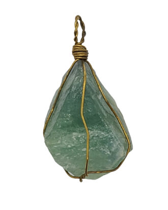 fluorite florite fluorite green blue crystals stones necklace jewelry