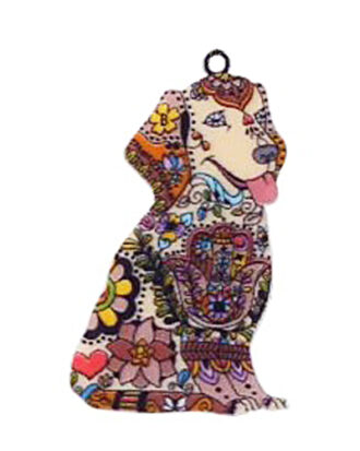 Colourful Acrylic Dog Necklace
