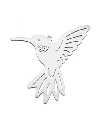 Hummingbird Cutout Necklace