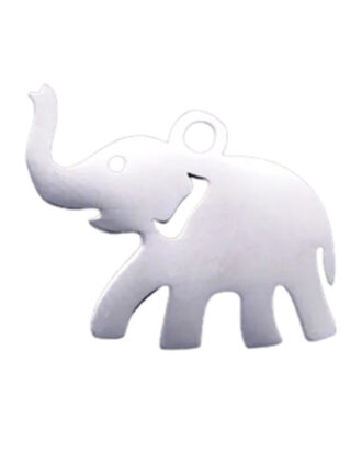 Elephant Ear Cutout Necklace