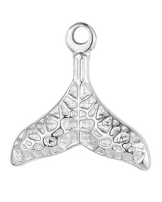 Whale Tail 3D SS Necklace
