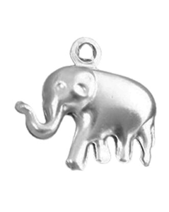 Elephant 3D SS Hollow Necklace