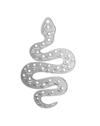 Snake Small Cutouts Necklace