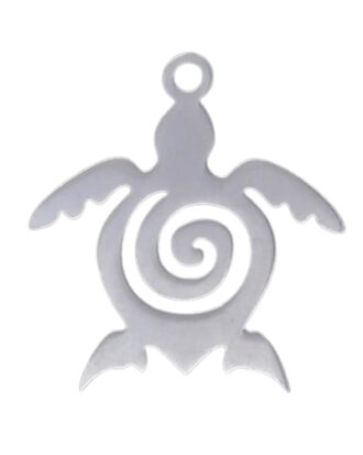 Spiral Turtle Necklace