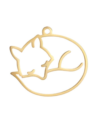 Fox Cutout Necklace 2