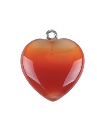 Carnelian Heart Necklace